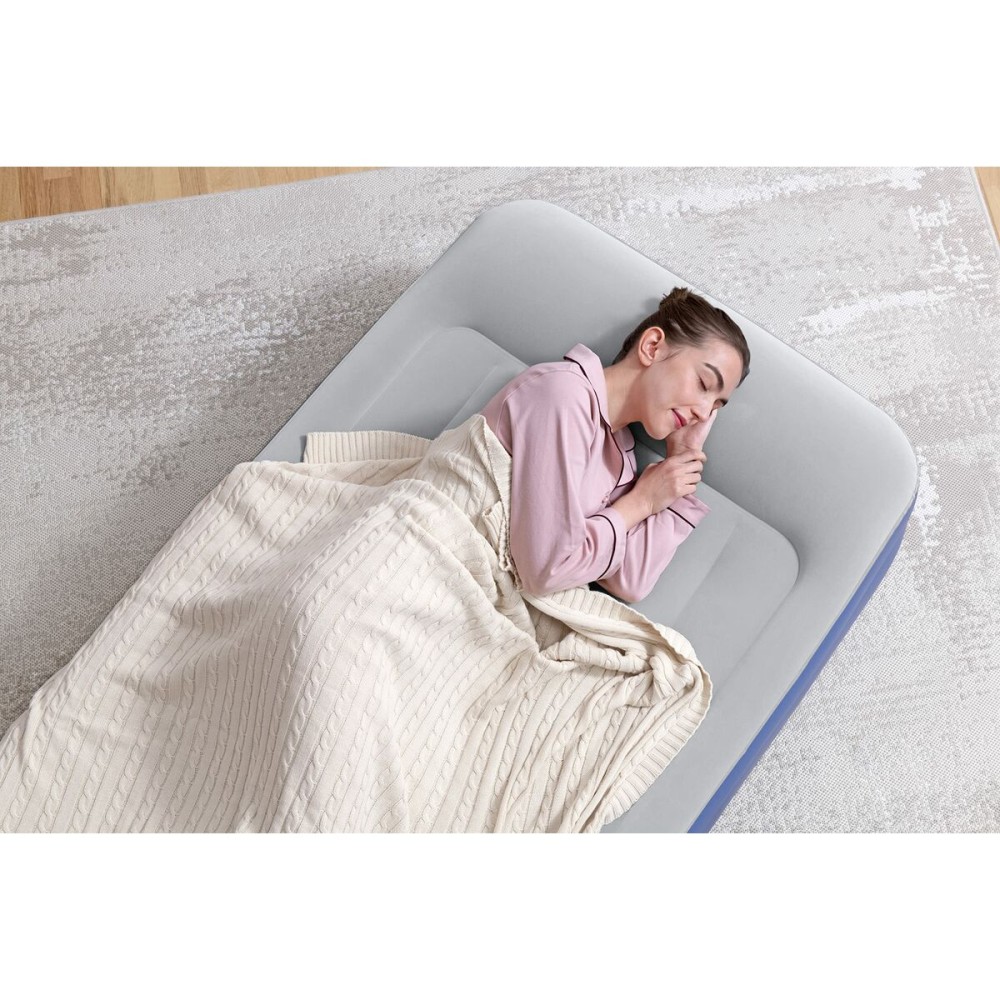 Bestway Einzelbett mit Motor 191x97x46 cm Aufblasbar und Camping 67628