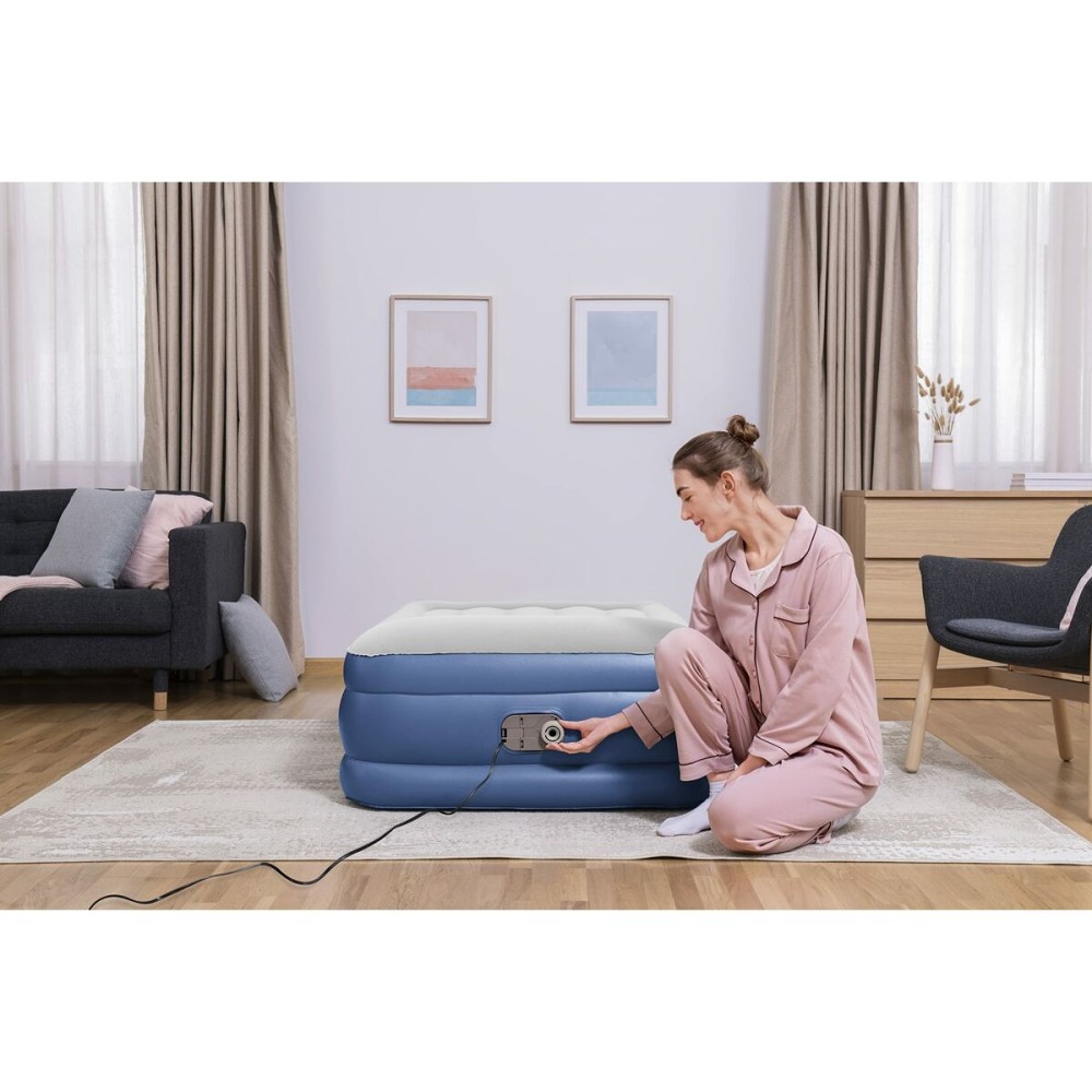 Bestway Lit Individuel avec Moteur 191x97x46 cm Gonflable et Camping 67628