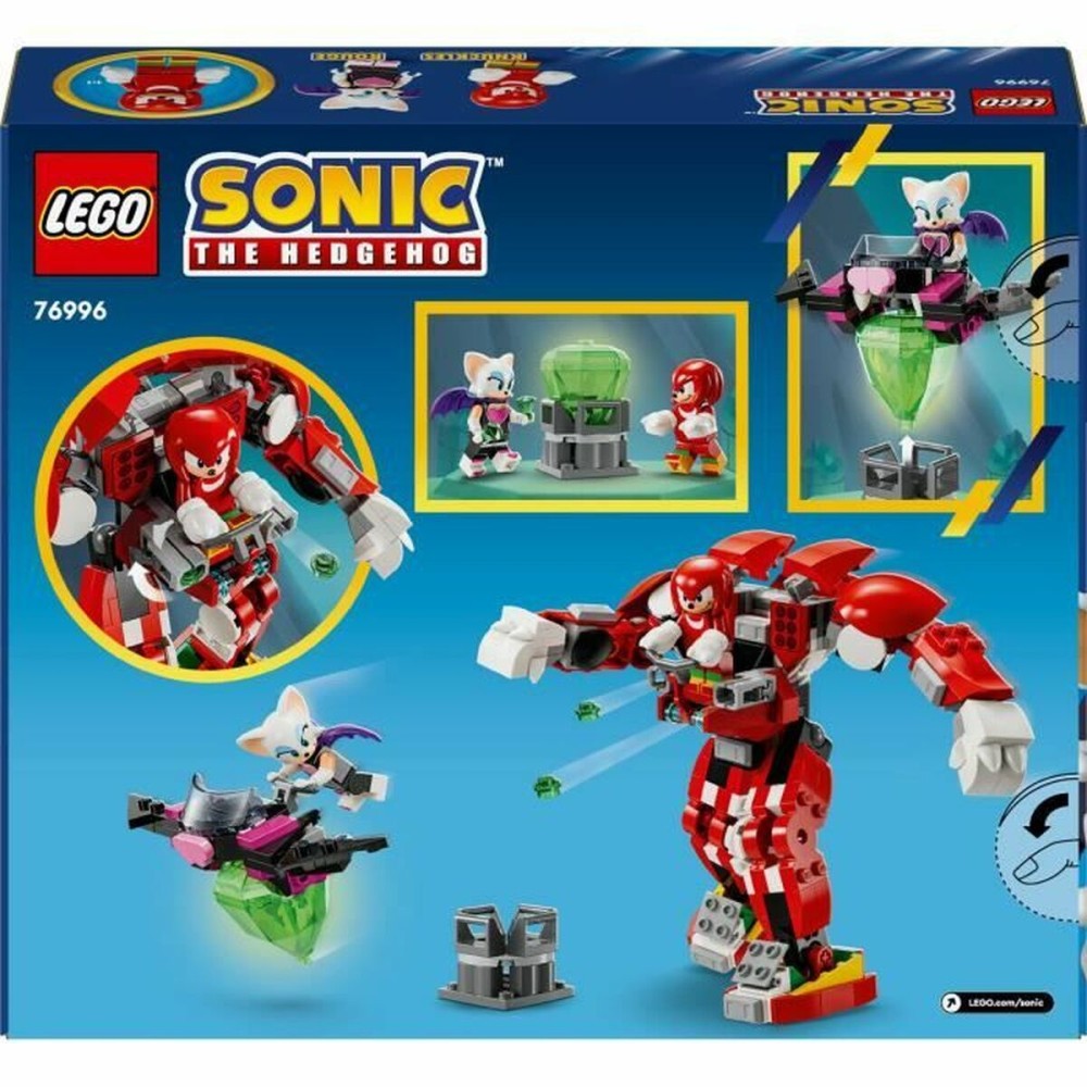 Set de construction Lego 76996 Sonic The Hedgehog Knuckles' Robot Guardian Multicouleur