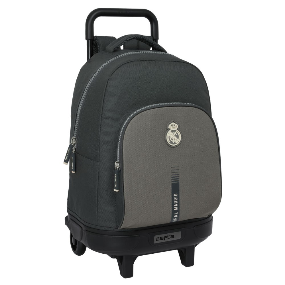 Schulrucksack Real Madrid C.F. Grau 33 x 45 x 22 cm