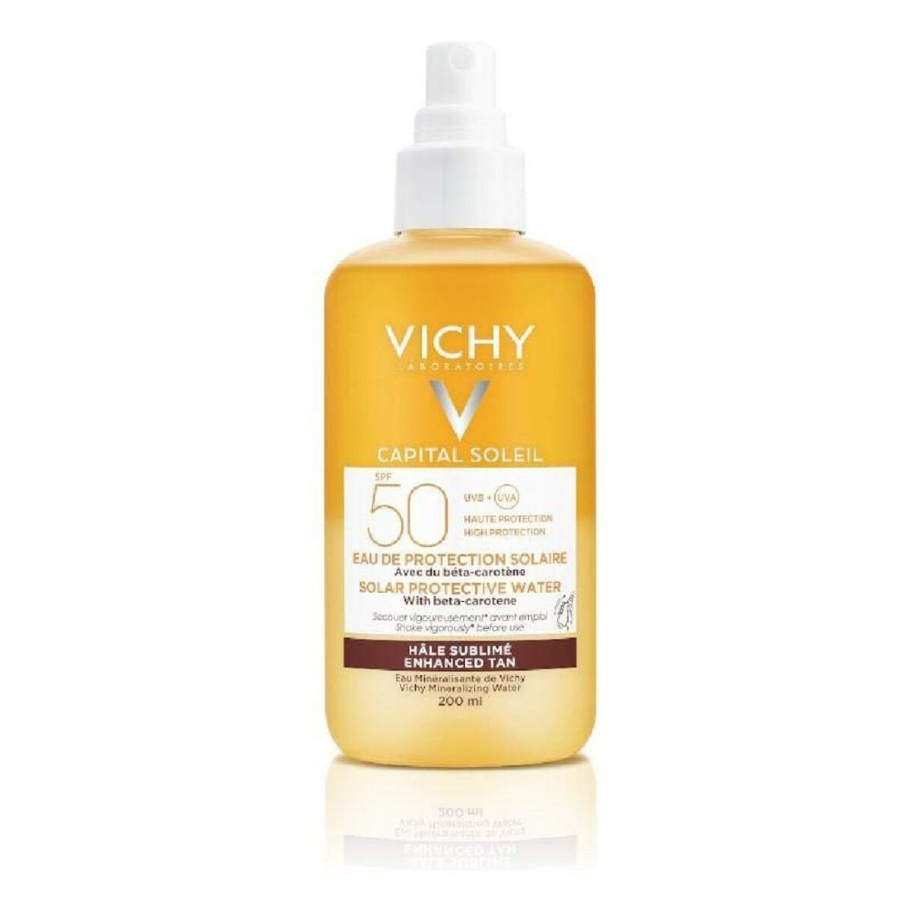 Sonnenschutz Capital Soleil Enhanced Tan Vichy 101094 Spf 50 Spf 50 200 ml