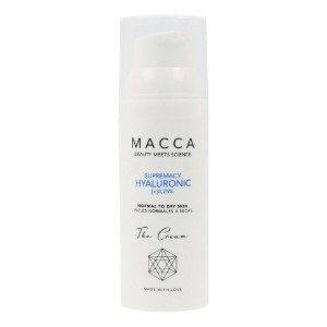 Crème hydratante intense Supremacy Hyaluronic Macca 0,25% Acide Hyaluronique Peau sèche (50 ml)