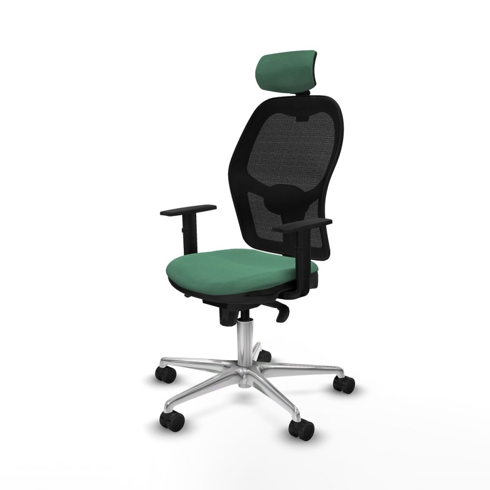 Office Chair with Headrest Jorquera Piqueras y Crespo 1D086N2 Emerald Green