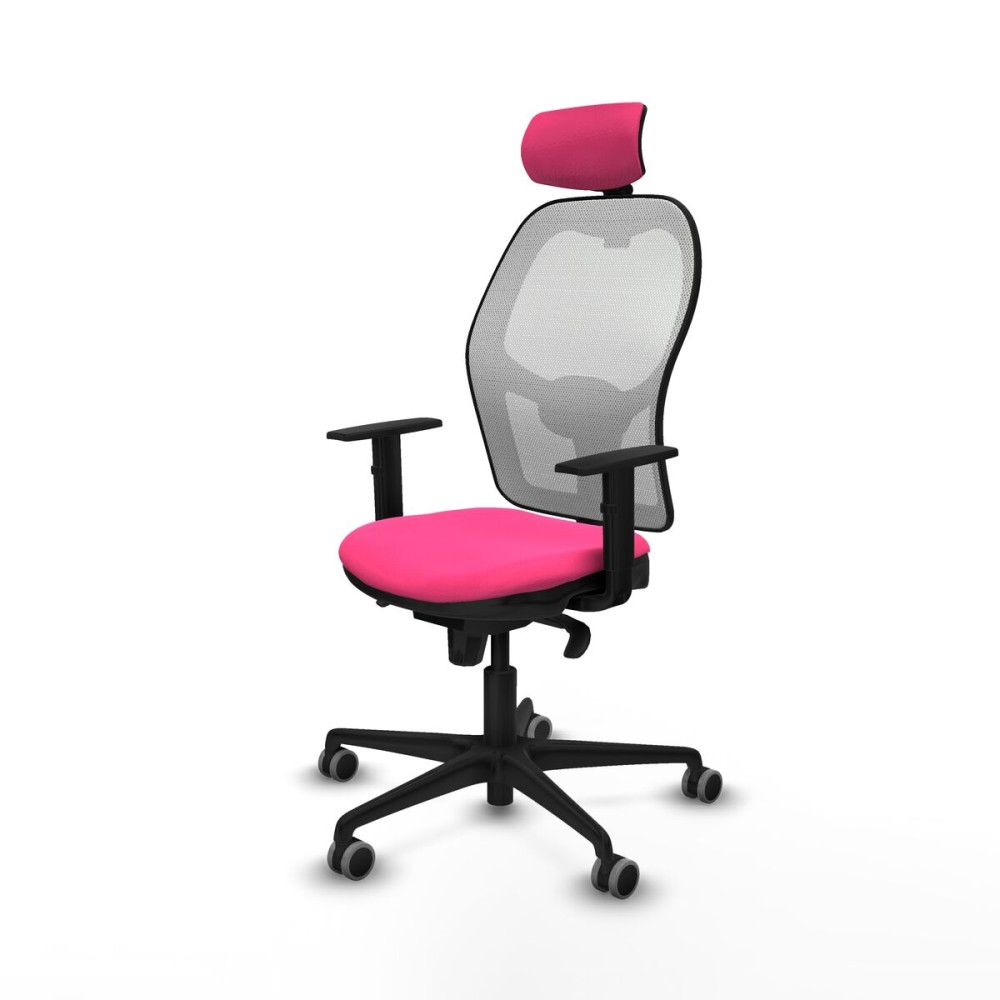 Office Chair with Headrest Jorquera Piqueras y Crespo 1D036G2 Pink
