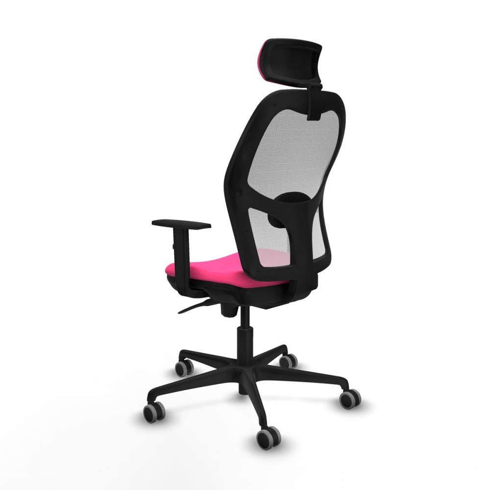 Office Chair with Headrest Jorquera Piqueras y Crespo 1D036G2 Pink