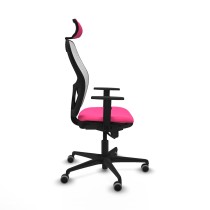 Office Chair with Headrest Jorquera Piqueras y Crespo 1D036G2 Pink