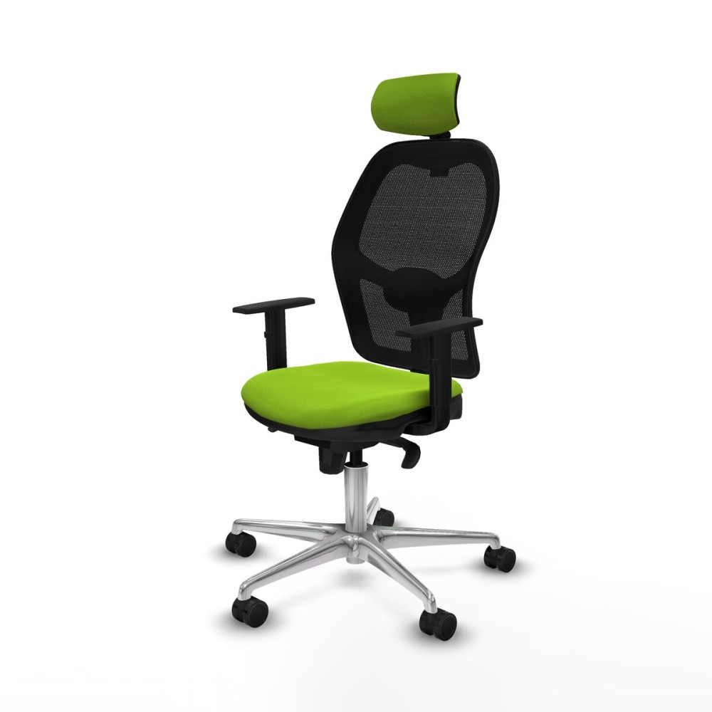 Office Chair with Headrest Jorquera Piqueras y Crespo 1D086N2 Pistachio