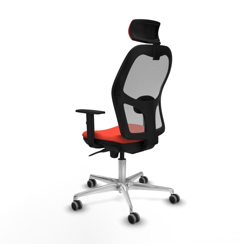 Office Chair with Headrest Jorquera Piqueras y Crespo 1D086G2 Dark Orange