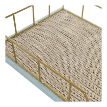 Jeu de plateaux organisateurs DKD Home Decor Vert polypropylène Bois MDF 28,5 x 36 x 9 cm (2 Unités) (1 Unité)