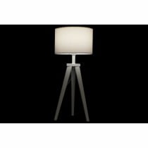 Lampe de bureau DKD Home Decor 8424001807918 Bois Blanc 220 V 50 W 30 x 30 x 72 cm