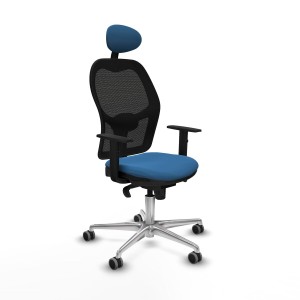 Bürostuhl mit Kopfstütze Jorquera Piqueras y Crespo 1D086G1 Hellblau