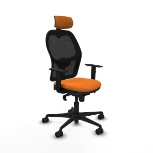 Bürostuhl mit Kopfstütze Jorquera Piqueras y Crespo 1D036N2 Orange