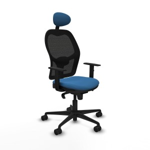 Bürostuhl mit Kopfstütze Jorquera Piqueras y Crespo 1D036N1 Hellblau