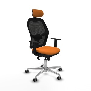 Bürostuhl mit Kopfstütze Jorquera Piqueras y Crespo 1D086G2 Orange