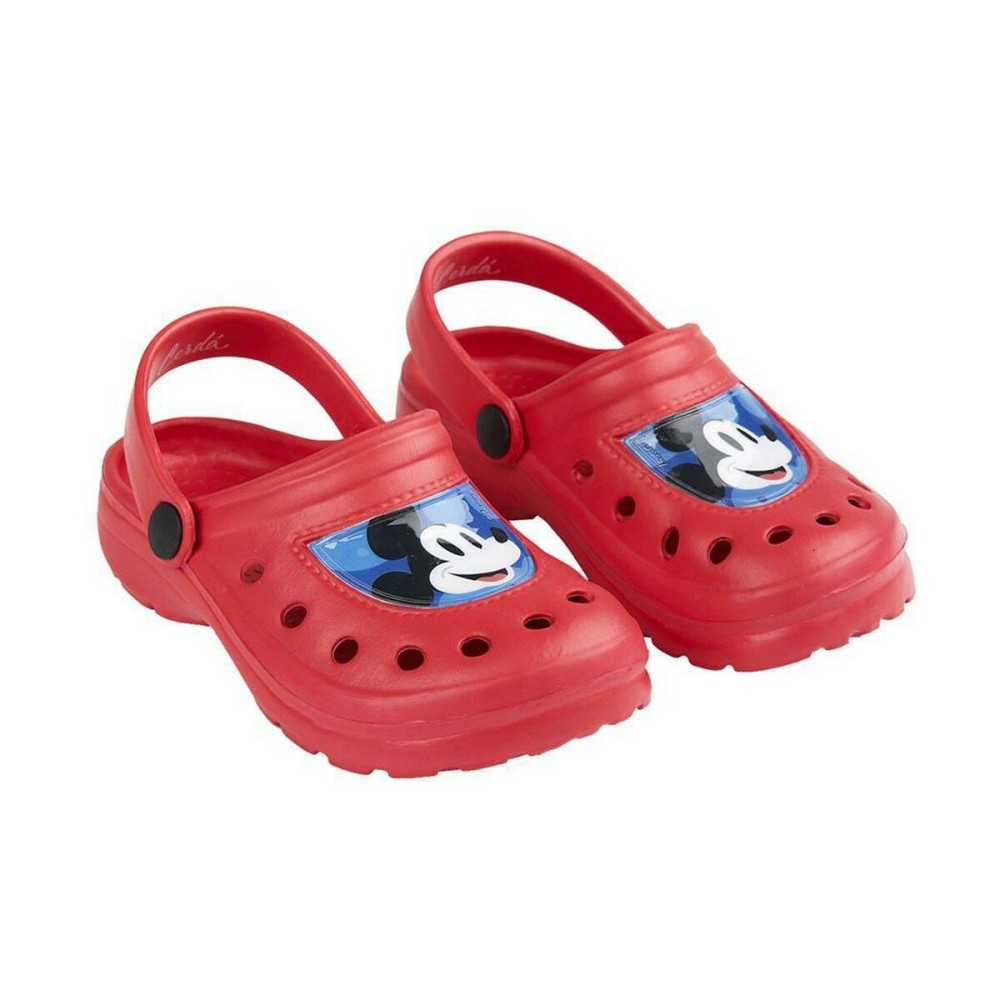 Strandclogs Mickey Mouse Rot