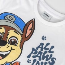 T shirt à manches courtes Enfant The Paw Patrol Blanc