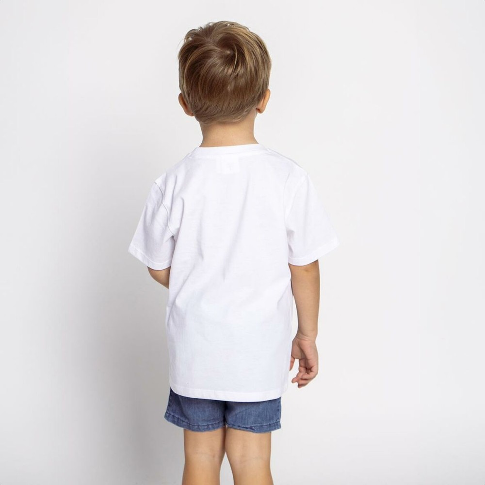 T shirt à manches courtes Enfant The Paw Patrol Blanc