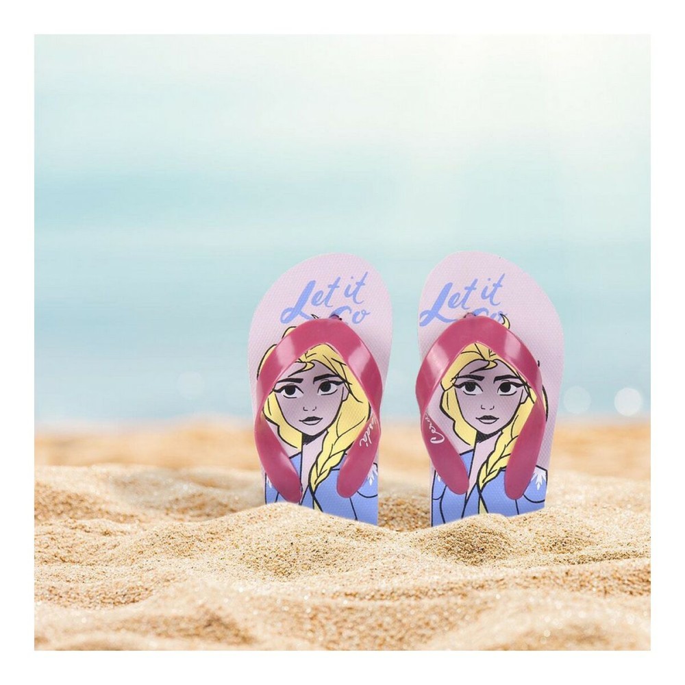 Flip Flops für Kinder Frozen Lila