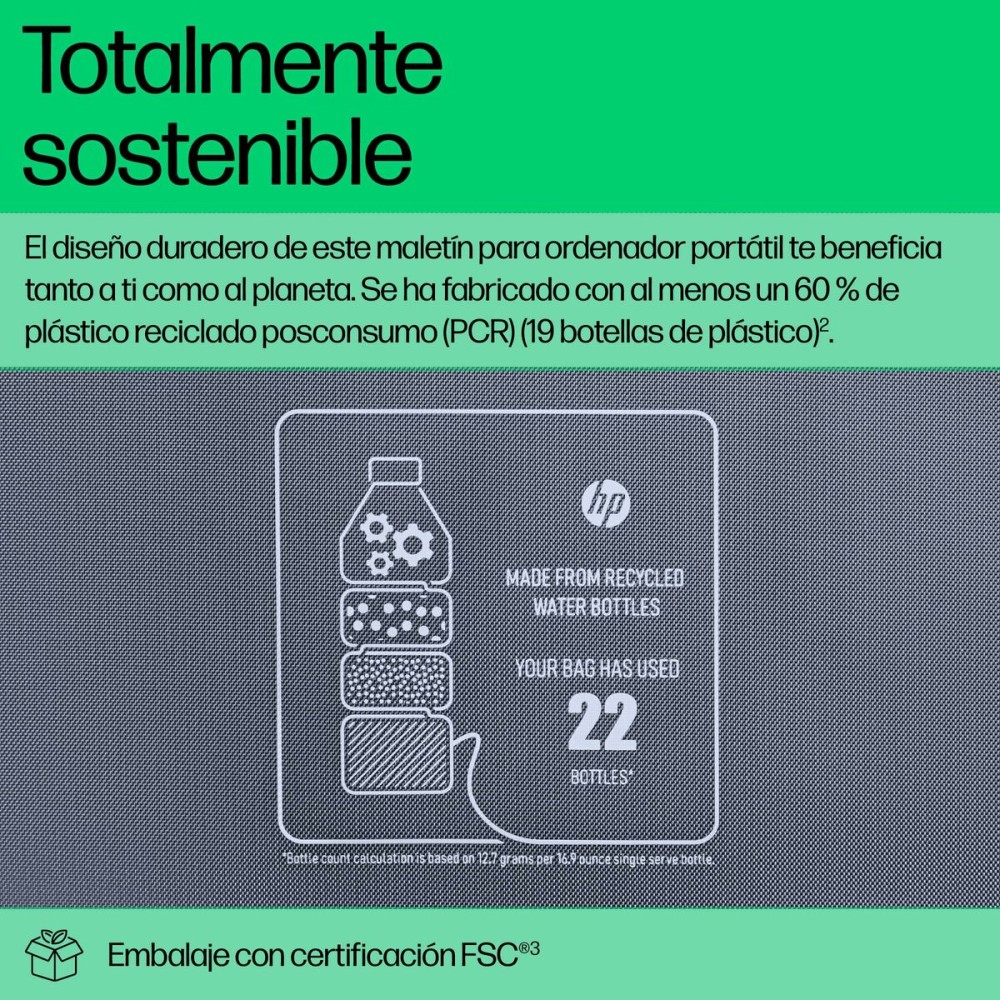 Housse pour ordinateur portable HP A08JTAA Gris