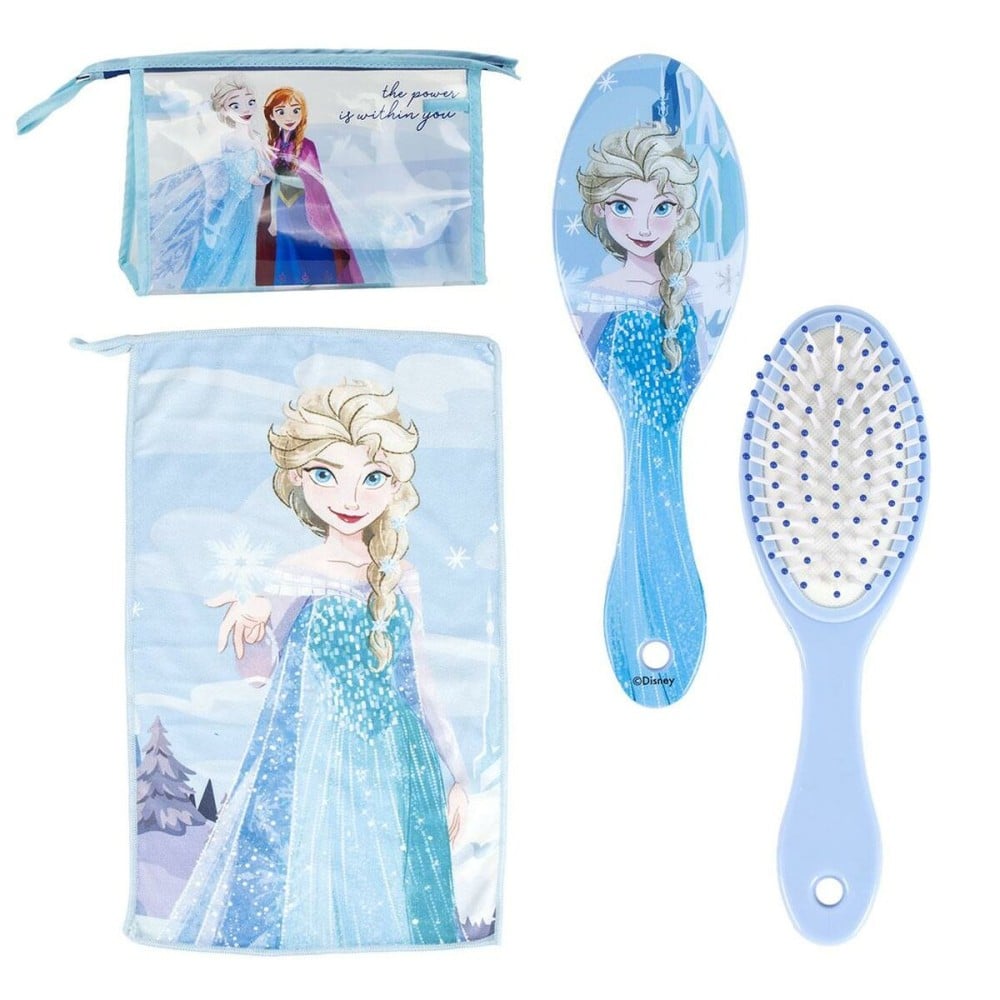 Trousse de Toilette avec Accessoires Frozen Bleu