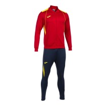 Kinder-Trainingsanzug Joma Sport Championship VII Rot 2 Stücke