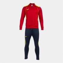 Kinder-Trainingsanzug Joma Sport Championship VII Rot 2 Stücke