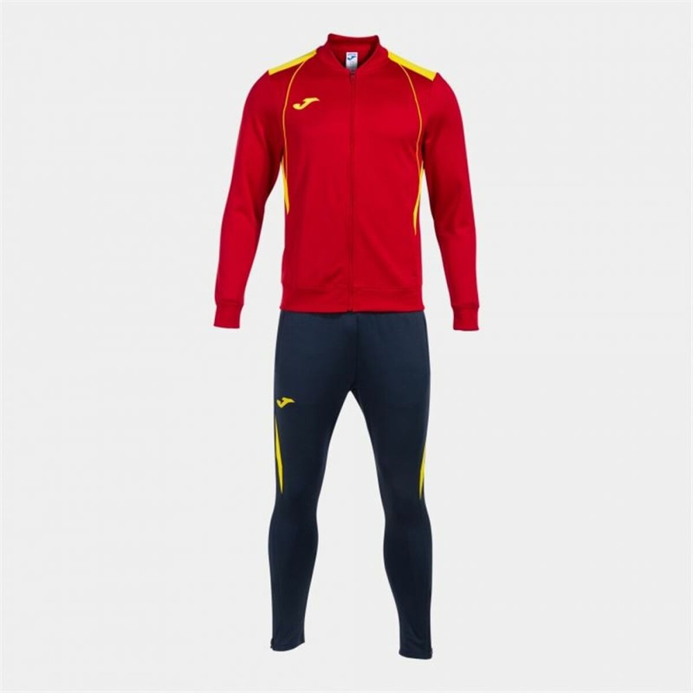 Kinder-Trainingsanzug Joma Sport Championship VII Rot 2 Stücke
