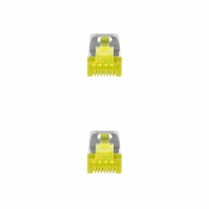 CAT 6a SFTP Kabel NANOCABLE 10.20.1900-W Weiß Grau 7 m