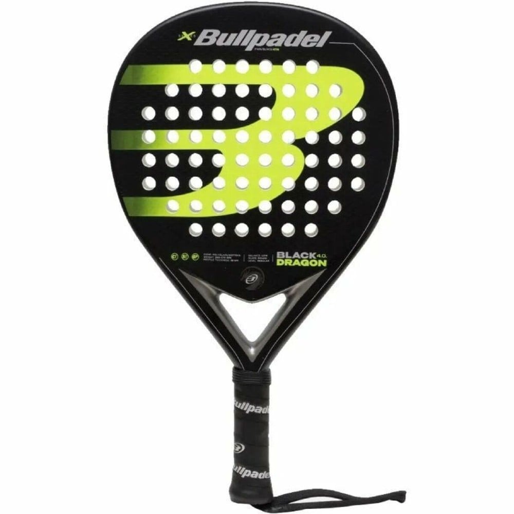 Padel Racket Bullpadel Black Dragon 4.0 Black