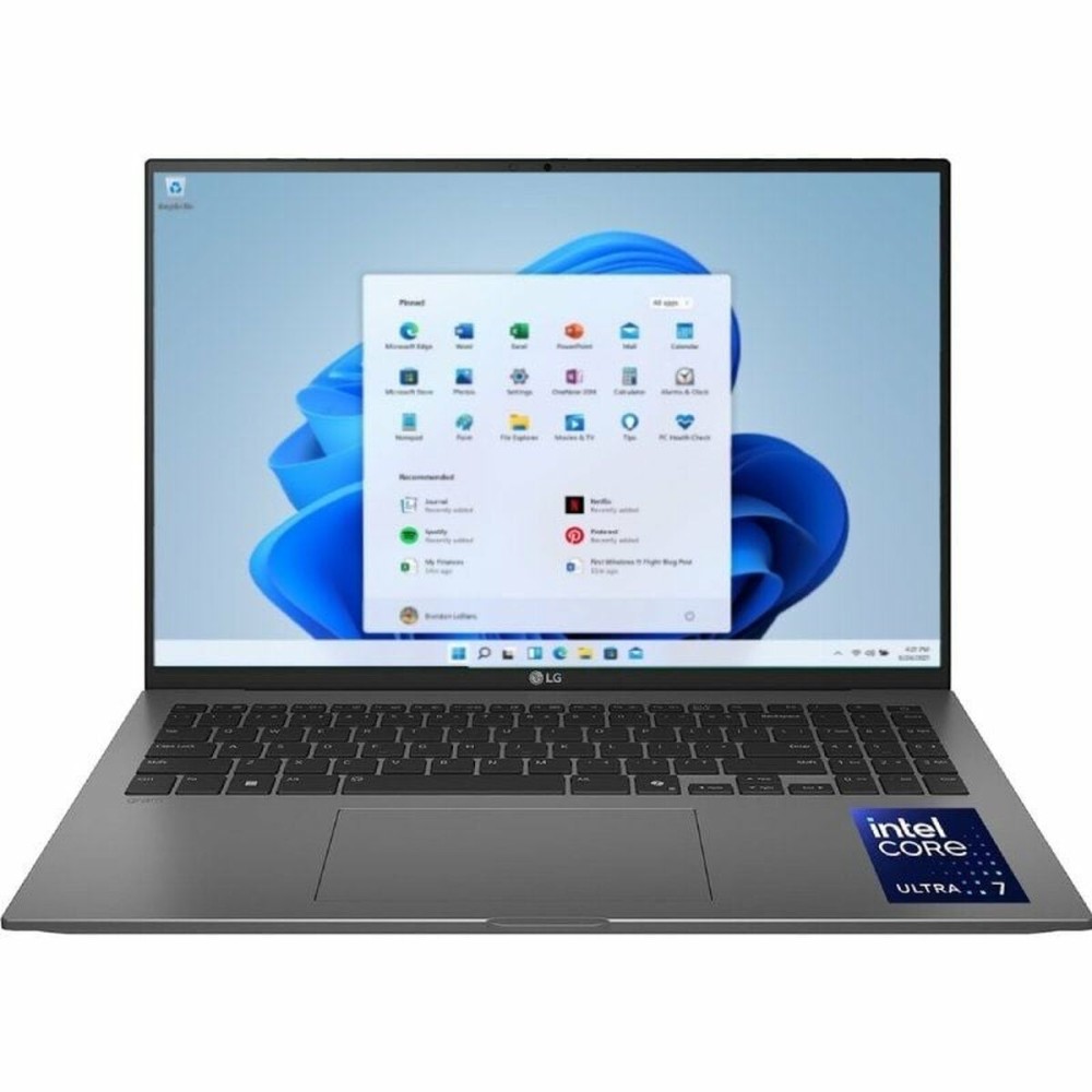 Laptop LG 16Z90TL-G.AU88B 16" intel core ultra 7 32 GB RAM 1 TB SSD Qwerty Spanisch