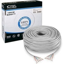 UTP starres Netzwerkkabel der Kategorie 6 NANOCABLE 10.20.0702-FLEX Grau 100 m