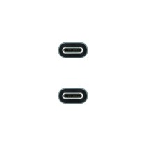 USB-C Cable NANOCABLE 10.01.4302 Black 2 m (1 Unit)