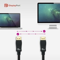 DisplayPort-Kabel NANOCABLE 10.15.2501 Schwarz 1 m