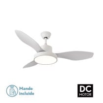 Ventilateur de Plafond avec Lumière Romimex Blanc