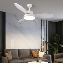 Ventilateur de Plafond avec Lumière Romimex Blanc