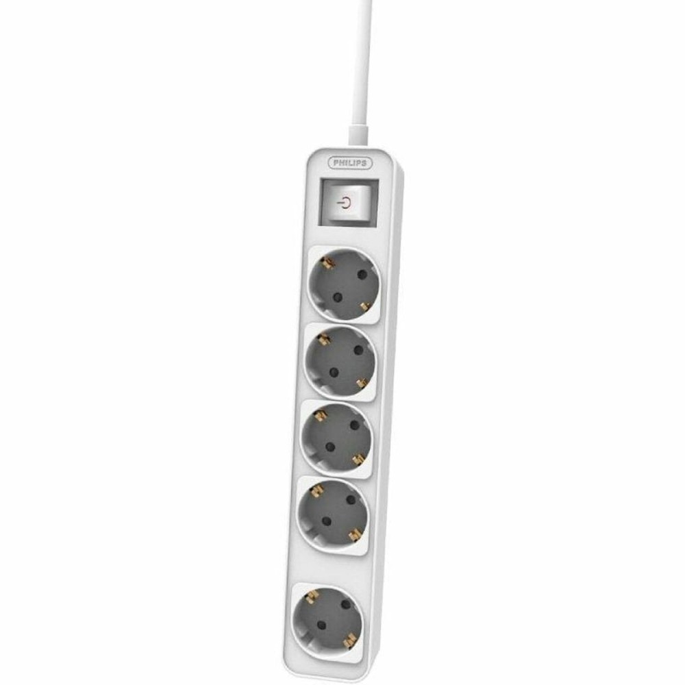Multiprise 5 Prises avec Interrupteur Philips CHP2154W/12