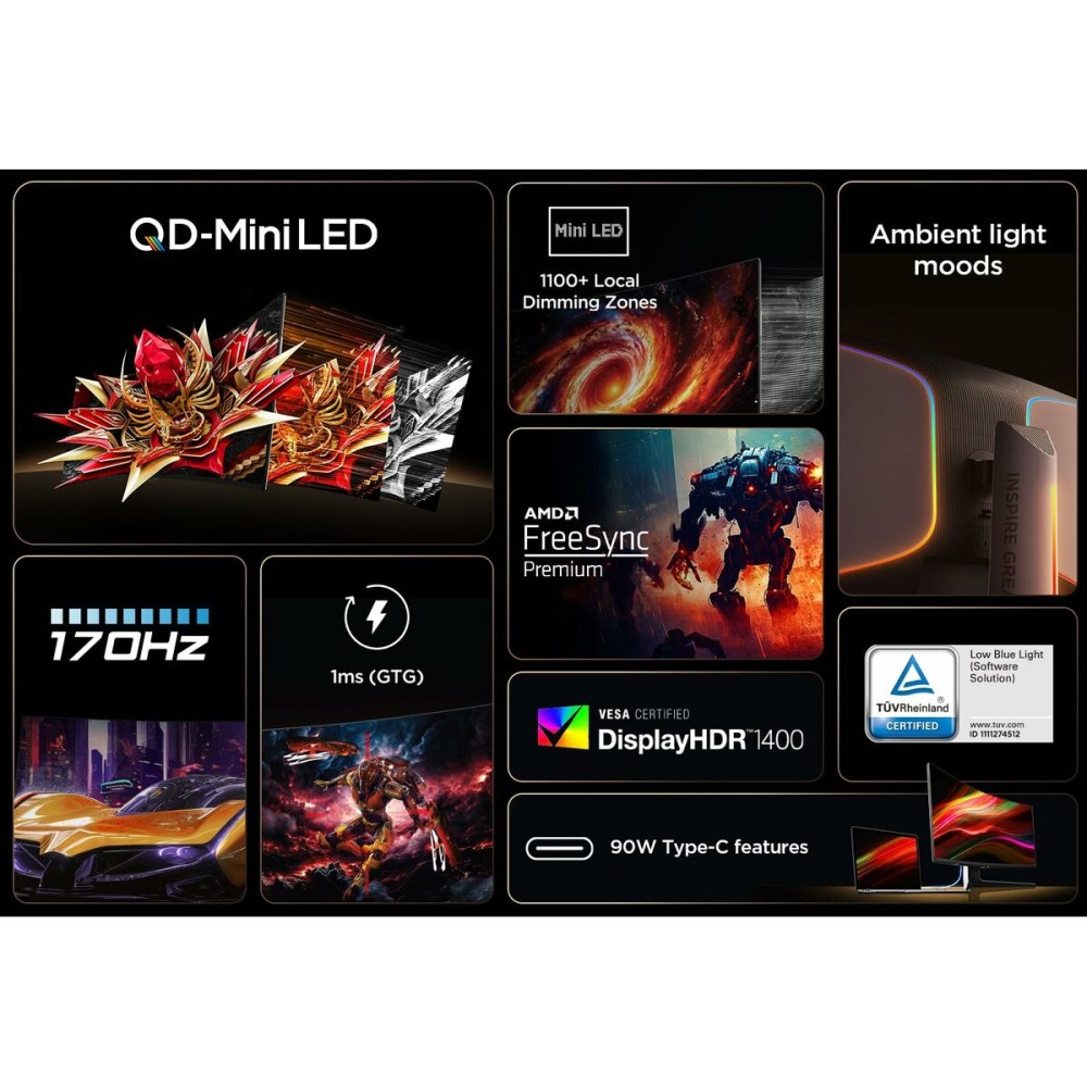 Monitor TCL 34R83Q