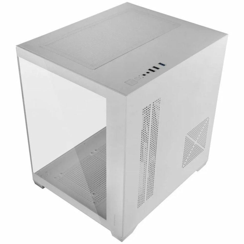 Boîtier mini-tour Micro ATX / ITX Mars Gaming MCVIEW2W Blanc