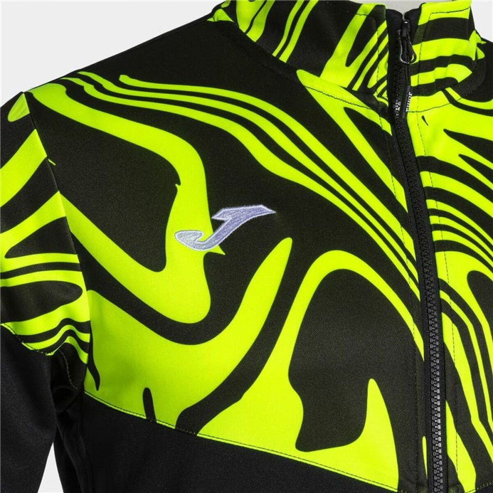 Children’s Tracksuit Joma Sport Lion II Yellow Black 2 Pieces