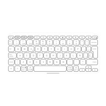 Keyboard Logitech 920-012974 White Grey QWERTY