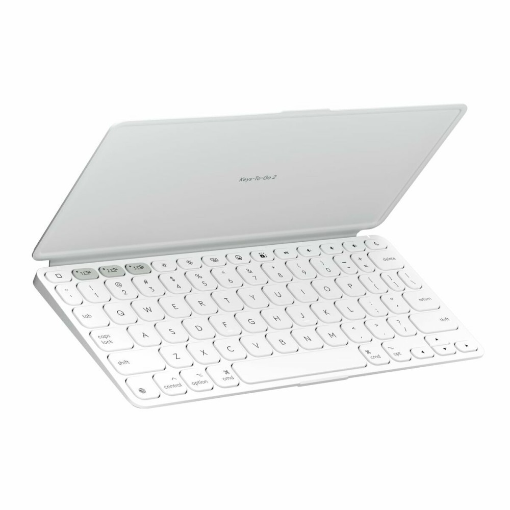 Keyboard Logitech 920-012974 White Grey QWERTY