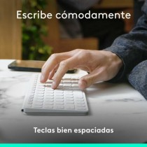 Keyboard Logitech 920-012974 White Grey QWERTY