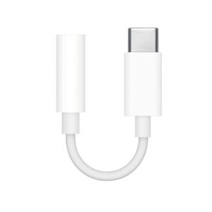USB-C to Jack 3.5 mm Adapter Apple MU7E2ZM/A White (10 Units)