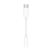 USB-C to Jack 3.5 mm Adapter Apple MU7E2ZM/A White (10 Units)