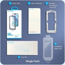 Bildschirmschutz aus Hartglas fürs Handy Vention KUITCA-30