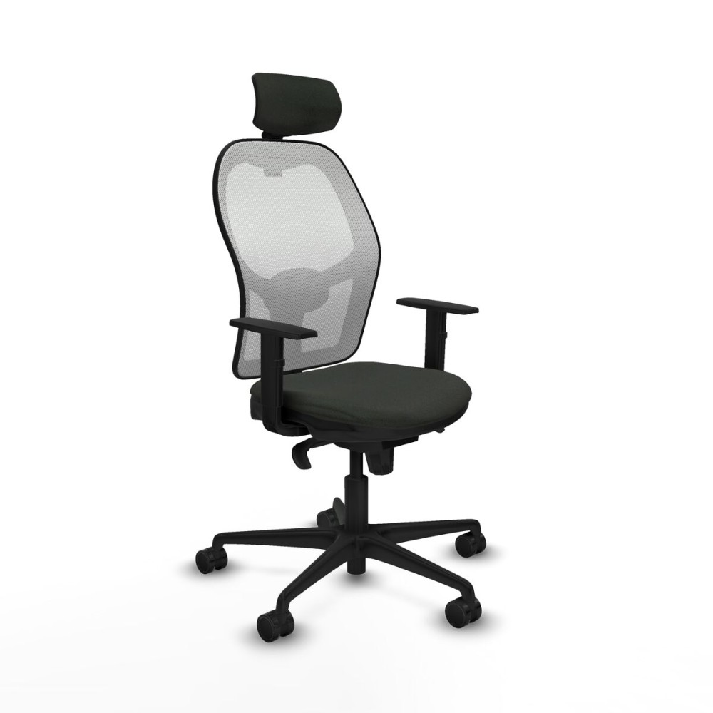 Chaise de Bureau Piqueras y Crespo 1D036N2 Noir