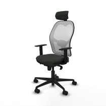 Chaise de Bureau Piqueras y Crespo 1D036N2 Noir