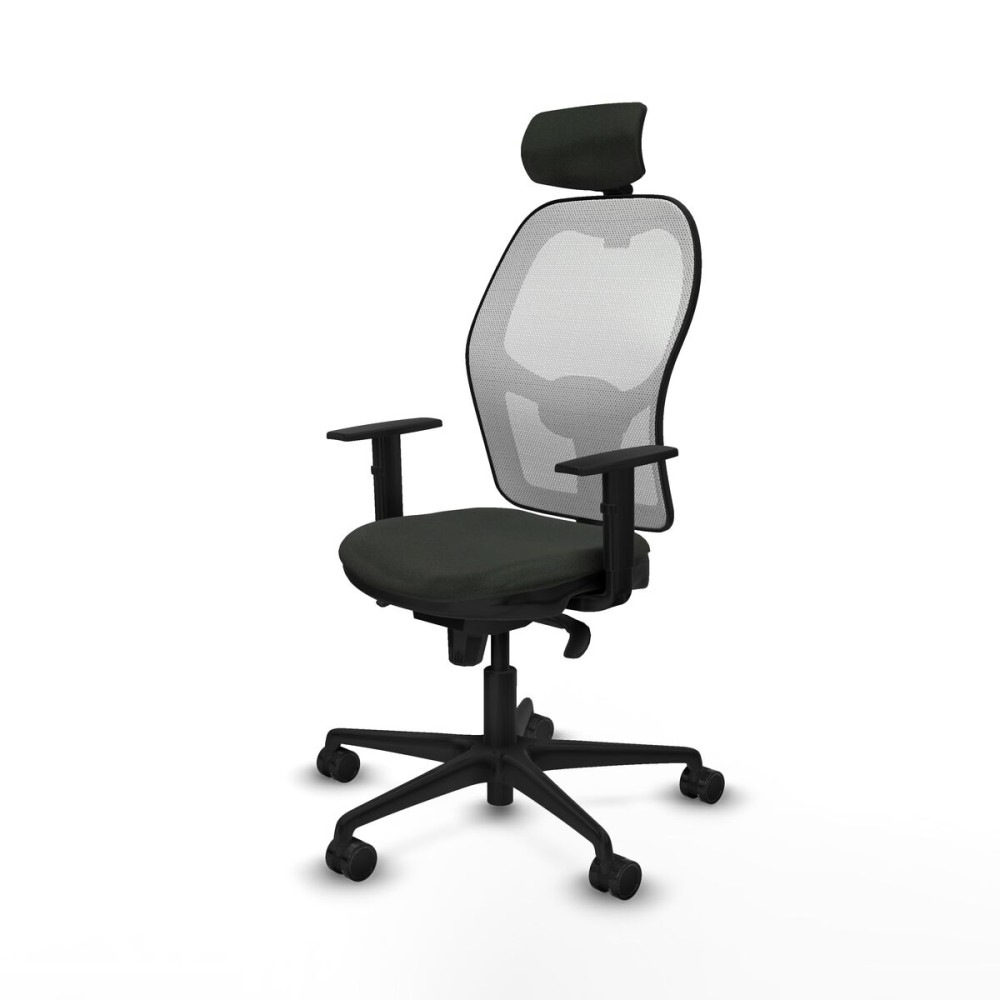 Chaise de Bureau Piqueras y Crespo 1D036N2 Noir