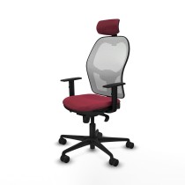 Chaise de Bureau Piqueras y Crespo 1D036N2 Bordeaux