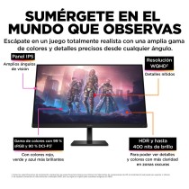 Gaming-Monitor HP 780K0E9ABB Quad HD 32"